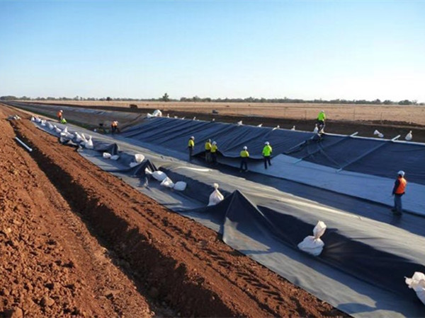 0.75mm人工湖防渗土工膜多少钱图片第2张-盈旭土工材料